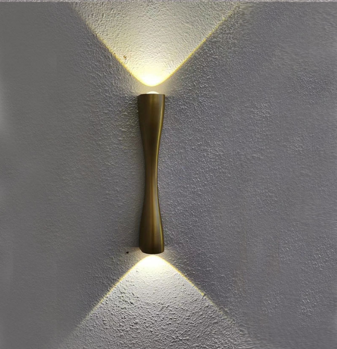 Outdoor Garden Up And Down Double Head Lamp