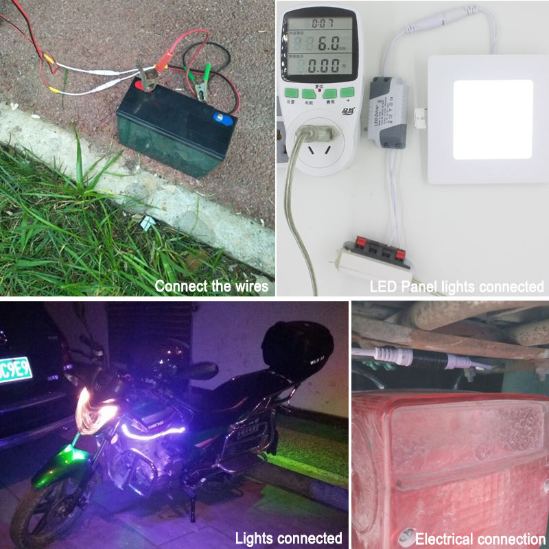 DC male and female head plug line DC Power Connector Adapter lock buckle Power supply wiring connector line