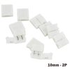 8mm2P/10mm 2P/10mm 4P Solderless Splitter Right Quick no soldering Connector Corner Adapter 12 v 3528/5050 LED RGB Strip
