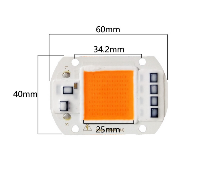 High Power full spectrum led grow chip 20W 30W 50W for Indoor Plant Growth Lighting