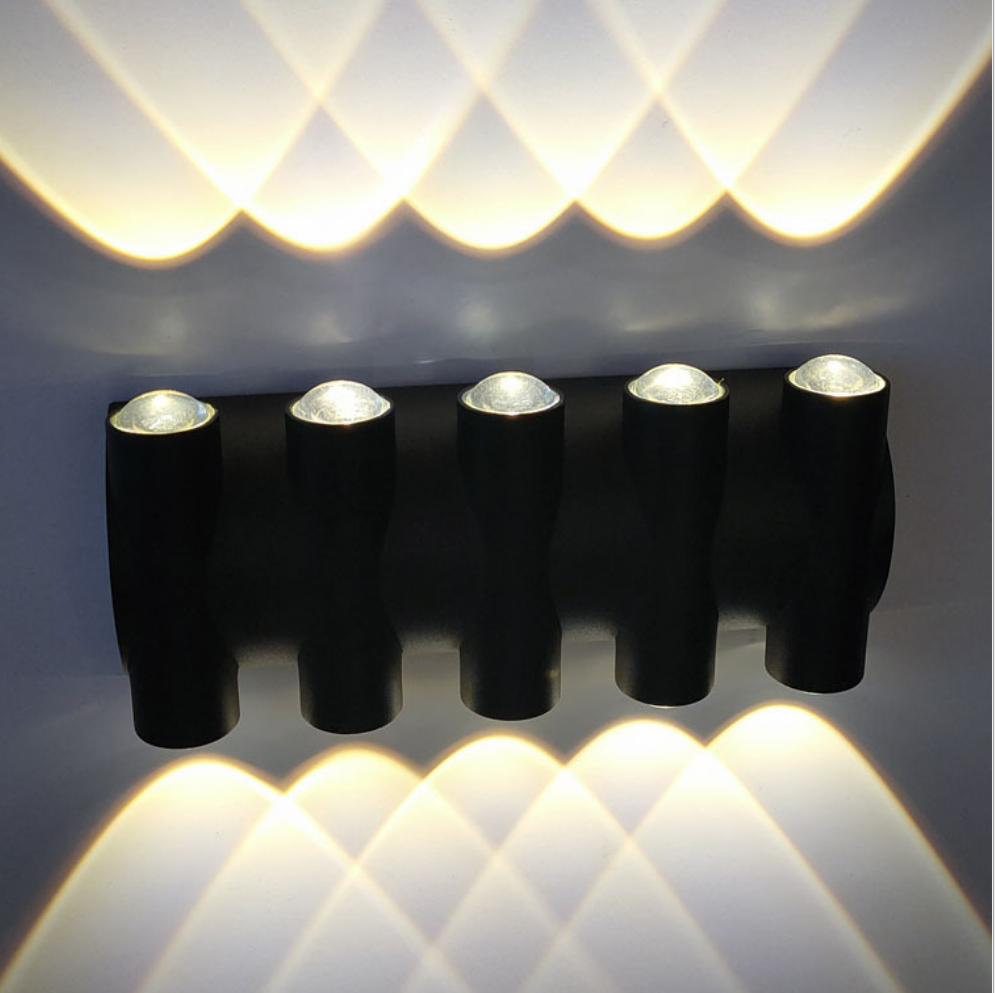 Modern Wall Sconce Lights 12W LED Room Wall Lights Up Down Aluminium Wall Lighting Lamps for Living Room Bedroom Corridor