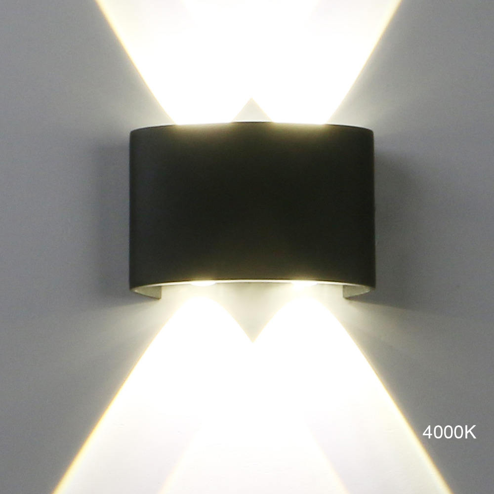 Hot Sale 4W LED Outdoor Wall Lamp Waterproof IP65 Garden Porch Lighting