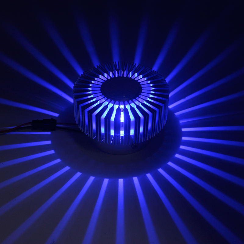 Modern 3W LED Wall Lamp Aluminum Led Lighting Wall Sconce AC85-265V Interior Design Fixture for Bar Wall Lighting Decoration