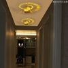 Ceiling mounted porous rgb LED Ceiling Wall Lamp with remote controller for indoor Restaurant Bar light sconce courtyard, news