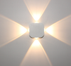 Outdoor 4W LED Wall Lamp Up And Down Aluminum Wall Sconce Garden LED Wall Light