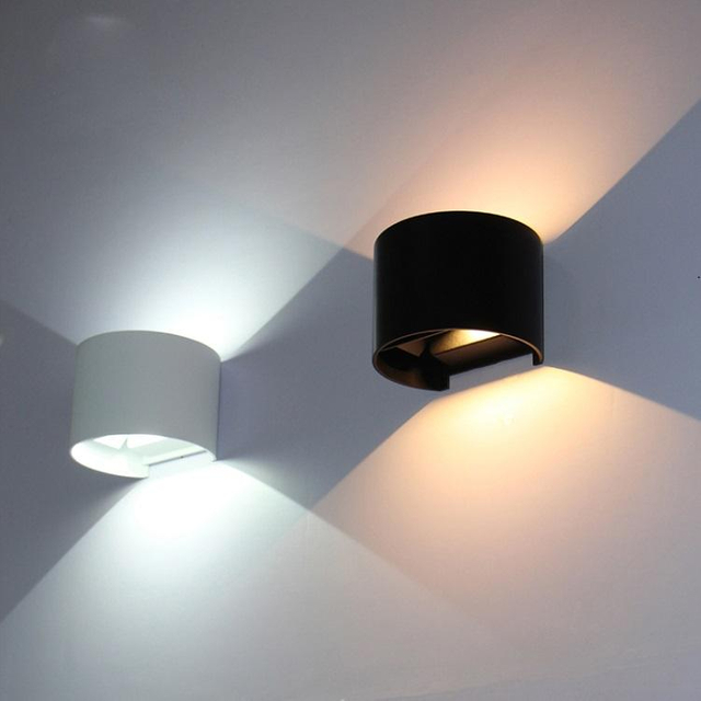 New Adjustable Angle Item Waterproof Led Wall Light 6W 12W for Home Outdoor