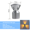 3W 4W 5W LED Aluminium Wall light Round Bedside Lamp Bedroom Sconces Wall-Mounted Lighting Fixture