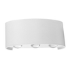 Hagood White 6W Led Wall Sconce Better Waterproof Outdoor Garden Sconce Lighting