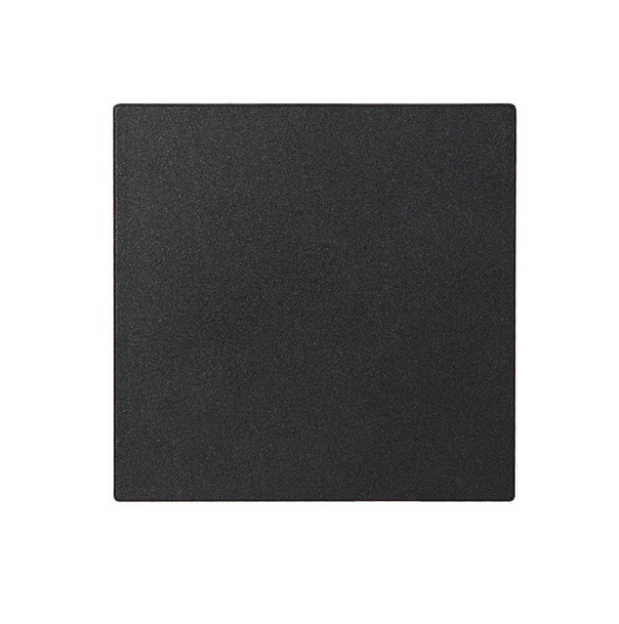 Round Square Outdoor Black Design 10W Led Wall Lamp for Garden Yard Decoration