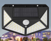 100 LED Solar Wall Lights Outdoor Solar Lamp Motion Sensor Solar Powered Sunlight Street Light for Garden Light