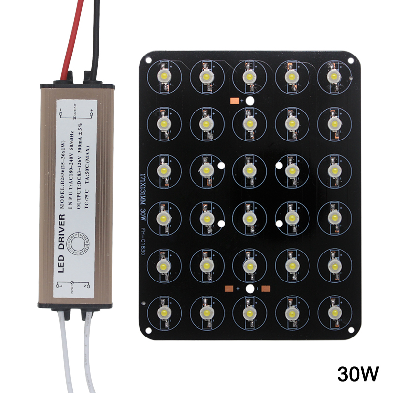 LED Chip 12W 18W 20W 24W 30W 36W 48W High Power Lamp Bulb Diodes AC85-265V LED Waterproof Driver for Buried lights Luminary