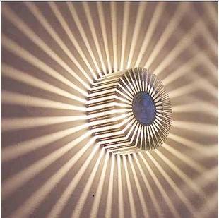 3W High Bright luminaire Modern design LED Wall sconce Hotel Bar KTV Ceiling light Led wall light Sunflower lamp indoor lamp