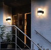 LED Innovative 2.4G Smart Remote Control Three color temperature 3 Modes Colors Waterproof IP65 wall lamp Up and Down