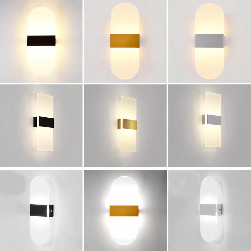 Acrylic wall lamp