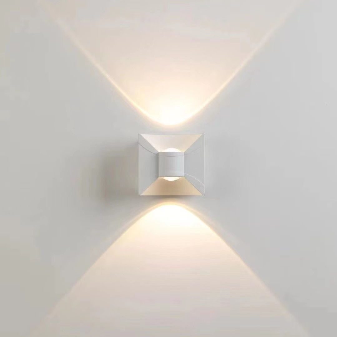 IP65 LED Wall Light Aluminum RGB Outdoor Waterproof Garden Fence Indoor Fashion Wall Lamp For Bedroom Bedside Living Room Stairs