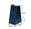 Best Sale China Supplier Waterproof Outdoor Motion Sensor Infrared Wall Lamp, Garden Sensor Solar Light Road Decorate
