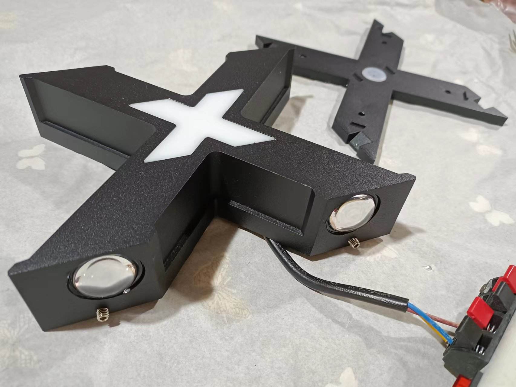 Hot Double Head Lamps Outdoor Waterproof Sconce For Bedroom Corridor Kitchen Lighting Fixture LED Wandlamp Up And Down Outdoor Sconces