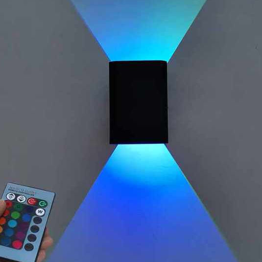  Home Office Aluminum Lighting and circuitry design light wall lamp with remote control lamps for home decoration