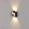 Waterproof Strip Wall Panel Light Highlight Luxury Garden Wall Lights Wall Mount Lighting Aluminum Landscape Garden Outdoor