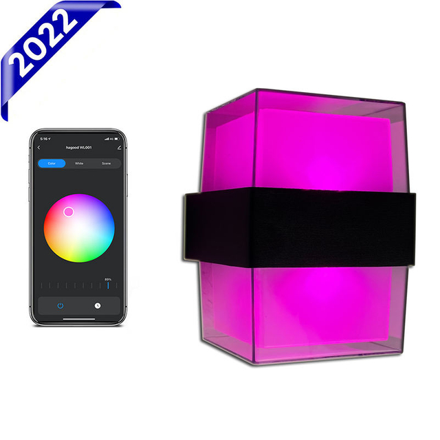 2023 Intelligent Wall Lamp LED Intelligent Wall Lamp IP65 Waterproof Colorful And Fashionable Decorative Wall Lamp Tuya