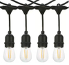 Smart garden lighting 15m RGB garden atmosphere lighting wire smart phone control E27 plug manufacturer direct sales
