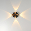 Surrounding Luminous LED Outdoor Waterproof Wall Lamp Aisle Balcony Corridor Door Background Landscape Aluminum Wall Lamp