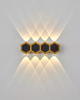 Hagood Rebow drop shipping modern minimalist white quantum honeycomb wall lamp touch sensitive modern wall lamp minimalist