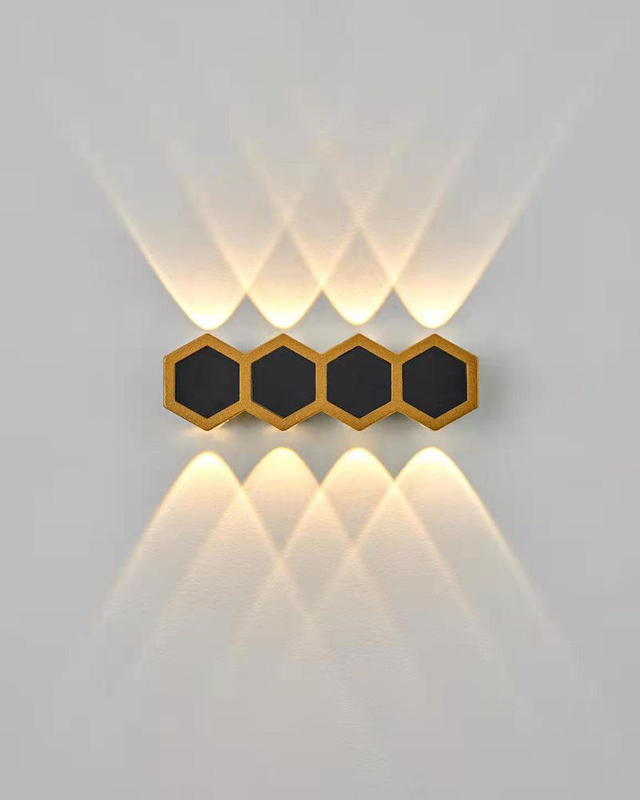 Hagood Rebow drop shipping modern minimalist white quantum honeycomb wall lamp touch sensitive modern wall lamp minimalist