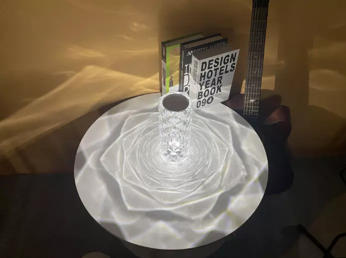 Touch Control Desk Lamp Touch Control Desk Lamp Led Table Lamps NEW Rose Crystal Acrylic Fixtures Decorative Rechargeable Touch Small Night Light Table Lamp