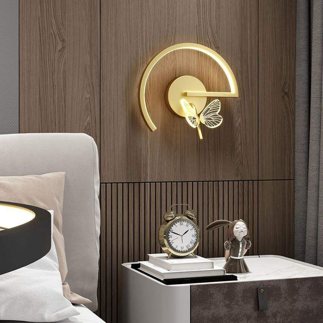 Wall Lamps Led Linear Light up and Down Luminous Body Lamp Item Lighting Style Modern Office Rohs Material Epistar Input Flux