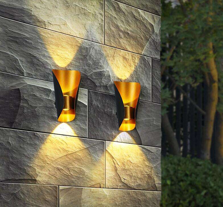 Decorative lamp led wall light lamp big boat waterproof wall lamp and outdoor nightlight simple aluminium