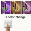 New Bedside Led Wall Light Bedroom Hotel Simple Bathroom Lights Modern Creative True Flower Amber led Wall Lamp
