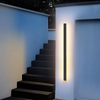 Hagood Modern Simple Long Strip Indoor Aluminum Wall Lamp Waterproof Outdoor Wall Lamp Housing Hot Selling
