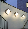 Minimalism Style Tuya Smart WiFi LED Wall Lamp RGBW Outdoor Indoor APP Waterproof Sconce Dimmable Garden Light