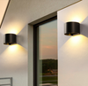 Hagood New Semicircle Waterproof Wall Lamp 6W Led Wall Sconce Outdoor Lighting Waterproof IP65 Adjustable Lighting