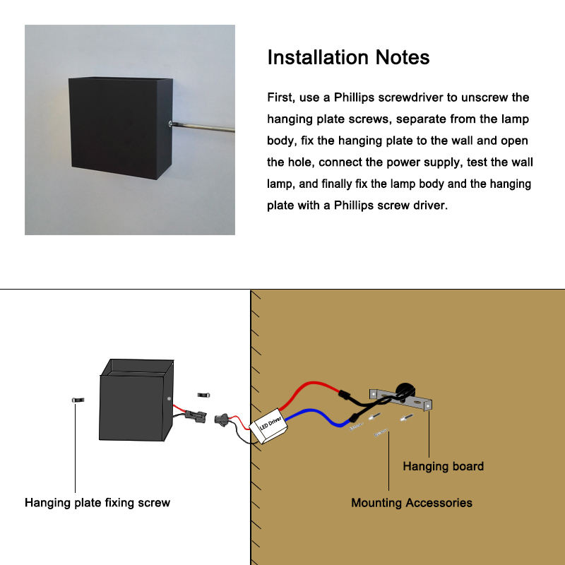 LED Wall Lamp 6W Upgrade Version Modern IP20 Wall Light LED Indoor 220V Warm White Lights Decorative Light Night Lamp For Bedro