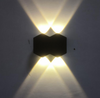 4W Nordic Personality Wall Lamp Simple Led Living Room Background Round Wall Lamp Hotel Hall Corridor Lighting Diamond Shape