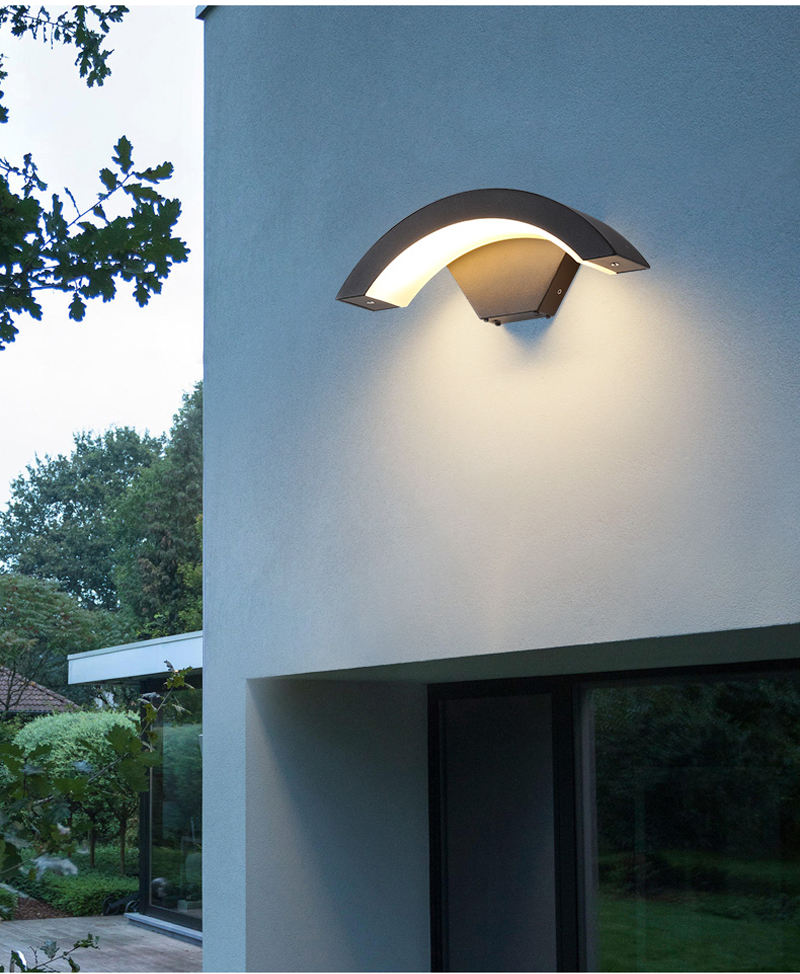 IP65 LED Wall Lamp Outdoor Waterproof Garden Lighting Aluminum Indoor Bedroom Living Room Stairs Wall Light Hot selling