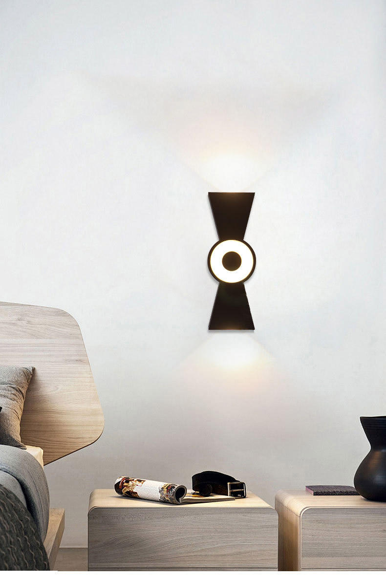 Hot-selling led light Horn waterproof wall lamp and modern outdoor nightlight in high-quality up and down wall lamp