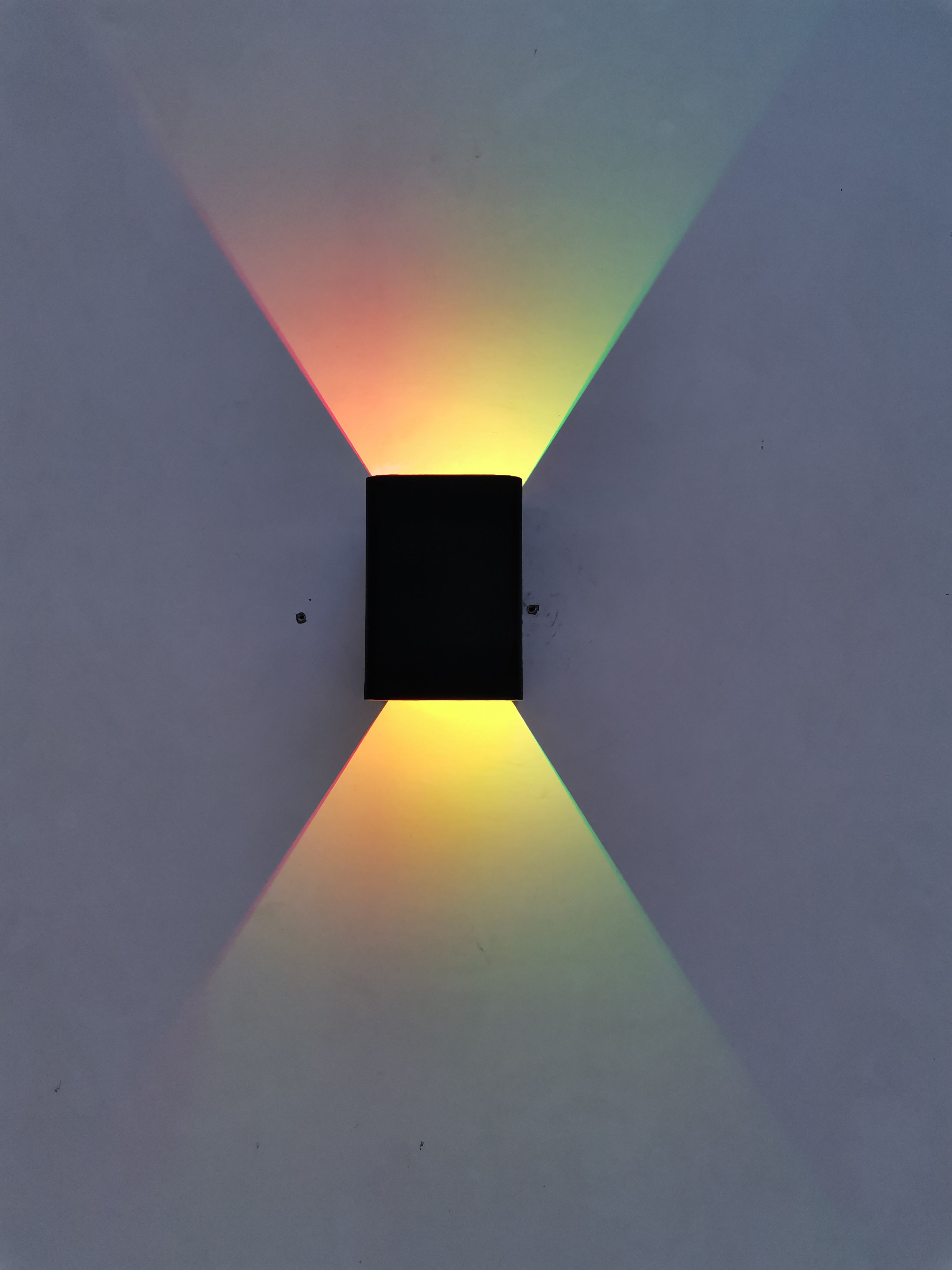 RGB with controller Moden Waterproof LED Porch Sconce Wall Lights indoor up and down Wandlamp 