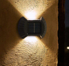 Factory Outdoor Waterproof Activated Wall Lamp Led Solar Wall Light Motion Sensor Garden light for Courtyard Garden street light