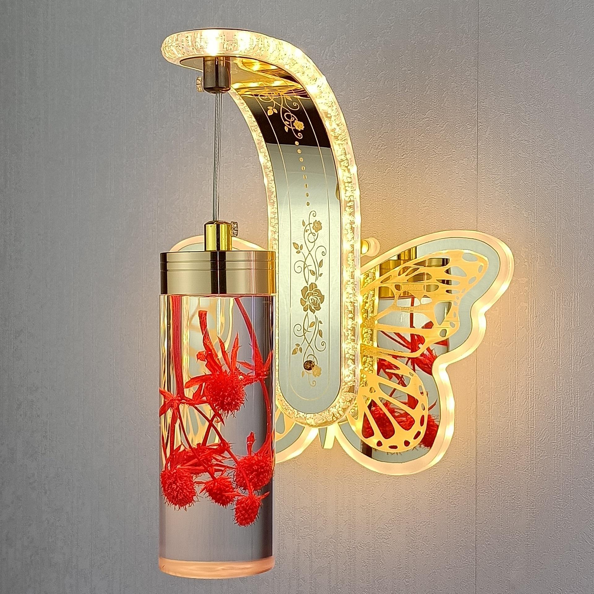 Modern Acrylic Indoor Wall Lamp LED Bedroom bedside lamp Sconce Wall Light Warm White Cold White For Bedroom Corridor Stairs