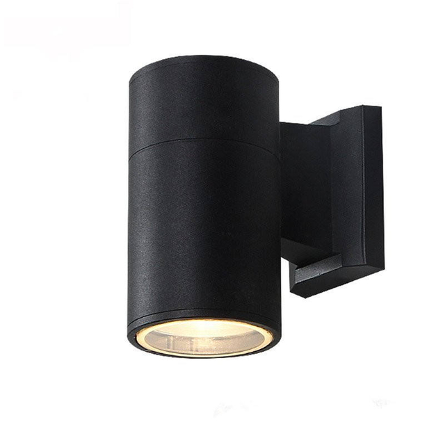 5W 12W COB Up Down Dual-Head Outdoor Led Wandlamp Wandlamp Cylinder Indoor Balkon Armatuur Waterdicht IP65 Veranda Lamp