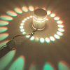Spiral Hole RGB LED Wall Light for Indoor Home Decorate Fancy Night Lights Ceiling Light Loft Vogue Furniture
