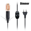 E14 301 dimmer switch 1.8m wire 1.5mwire 2m wire US/ EU Plug Light 301 dimmer switch E14 spring bare body lamp plug switch