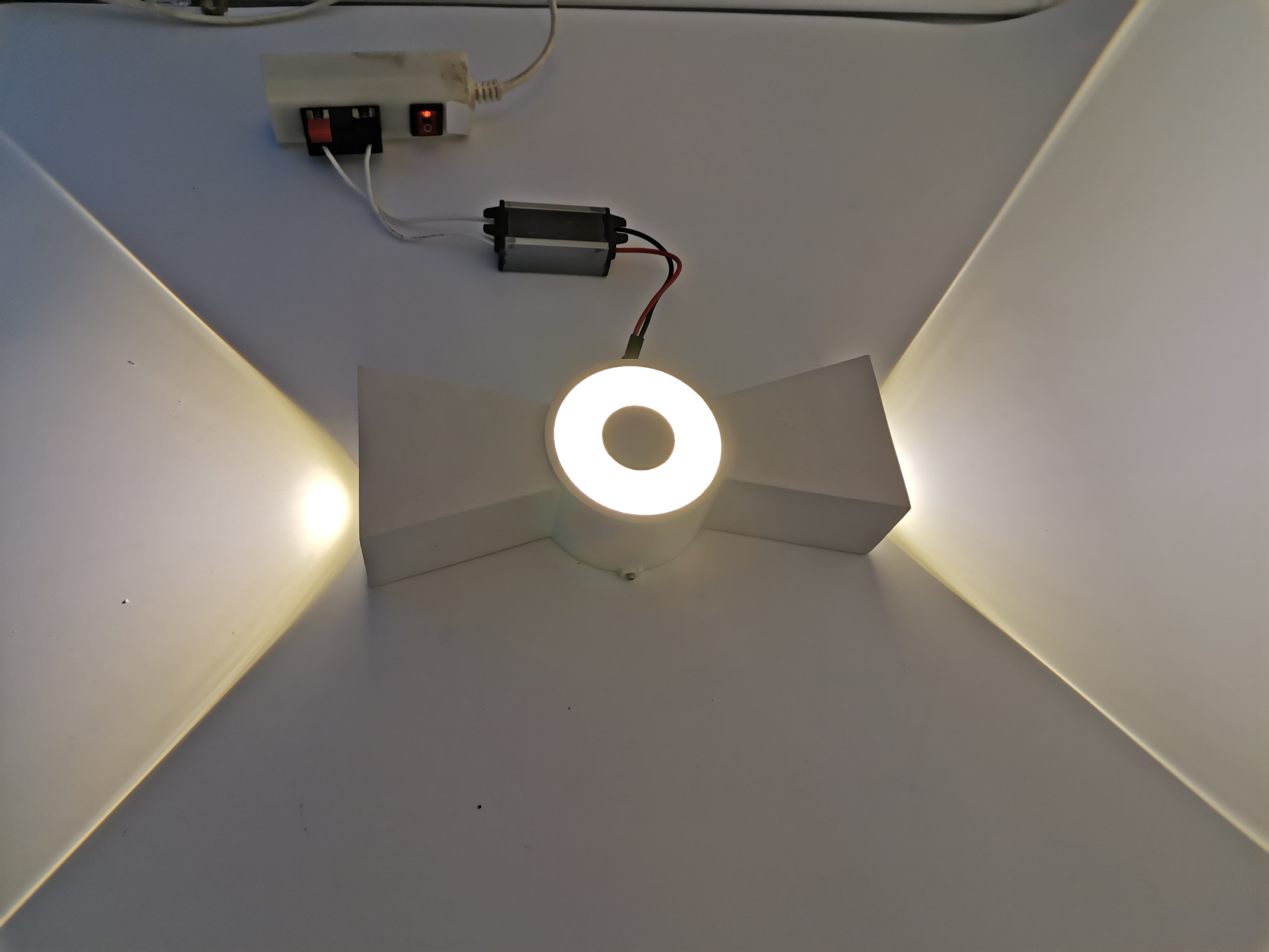 white outdoor wall sconce