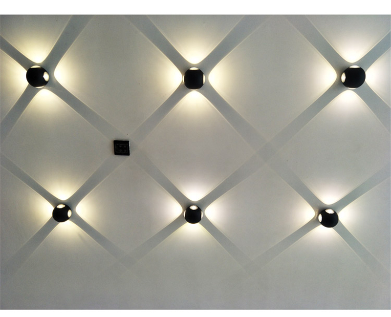 Electronic Components Outdoor Rgb Indoor Wall Lamp