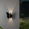 6W LED Wall Light Butterfly Shaped Outdoor Wall Lamp IP65 Waterproof Wall Light for Garden Decoration Aisle Bracket Light
