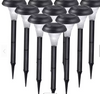 LED Solar Light Solar garden light Solar path lamp Hot selling cheap small plastic outdoor garden pathway yard pillar light 