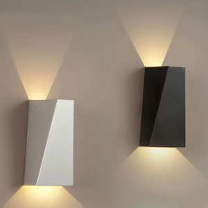 6W Modern Square LED Indoor Wall Lamp Aluminum Sconce Home Lighting Bedroom Living Room Aisle Decorate Wall Light AC85-265V